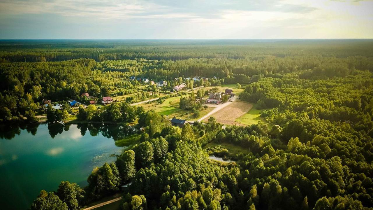 "Rowerowa Przystan" Turystyka Wiejska Nad Jeziorem Serwy W Sercu Puszczy Sucha Rzeczka Buitenkant foto